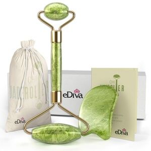 eDiva Natural Jade Roller Reduces Wrinkles